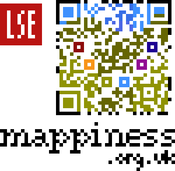 mappiness logo QR code